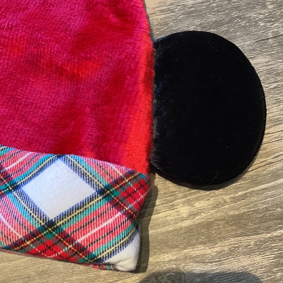 Disney Christmas Mickey Mouse Ear Santa Hat - Picture 3 of 5